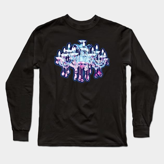 Chandelier Art Long Sleeve T-Shirt by Art by Eric William.s